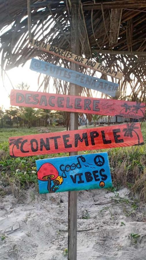 Suites Pé na Areia Guaibim Extérieur photo